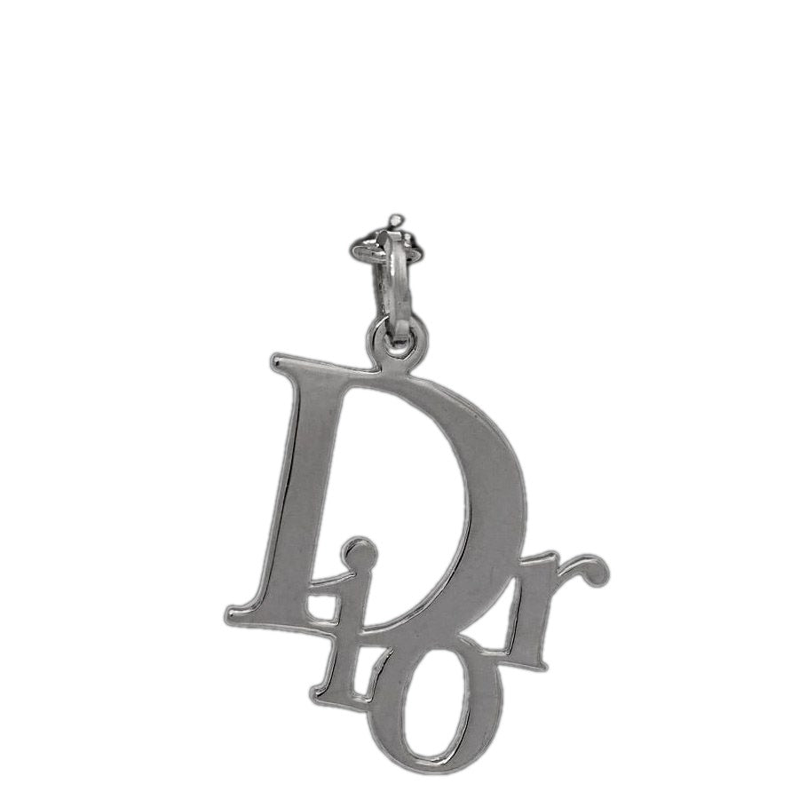 Dior Logo Ring Silver Metal