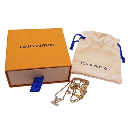 Louis Vuitton Necklace Women's Brand Collier LV Iconic Gold M00596 Rhinestone