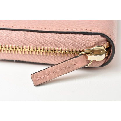 Gucci Long Wallet Petite Marmont Leather Light Pink — view 10