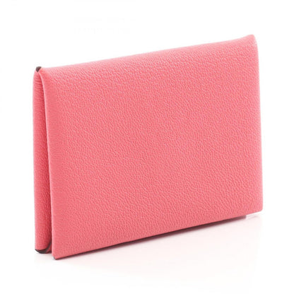 Hermes Coin Case Calvi Rose Azale Others — view 2