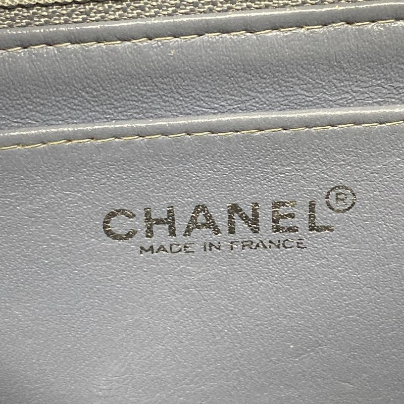 Chanel Shoulder Bag Single Flap Matelasse Light Blue Chain Shoulder/silver