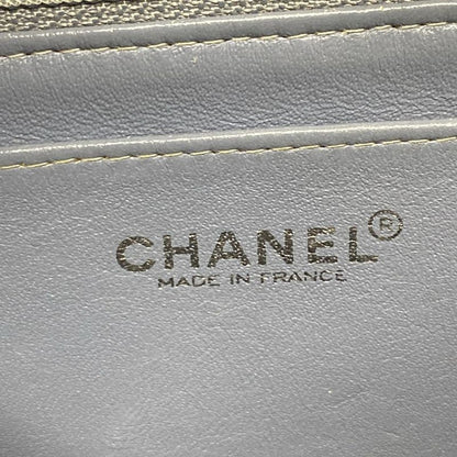 Chanel Shoulder Bag Single Flap Matelasse Light Blue Chain Shoulder/silver