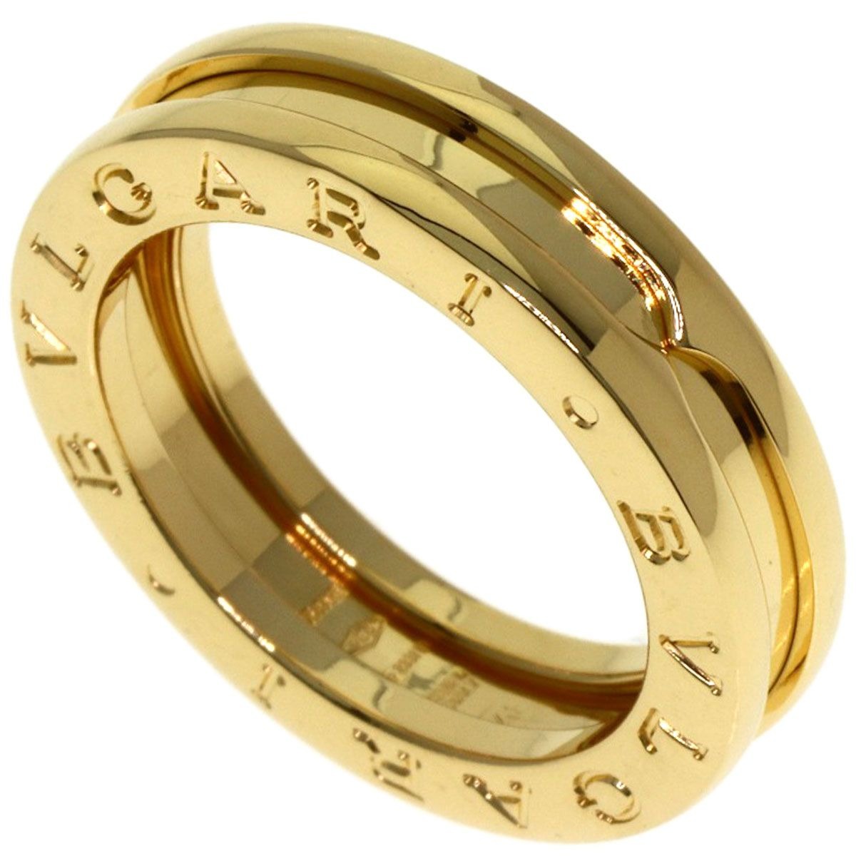 Bvlgari B.zero1 B-zero One Band 48 Ring 18k Yellow Gold