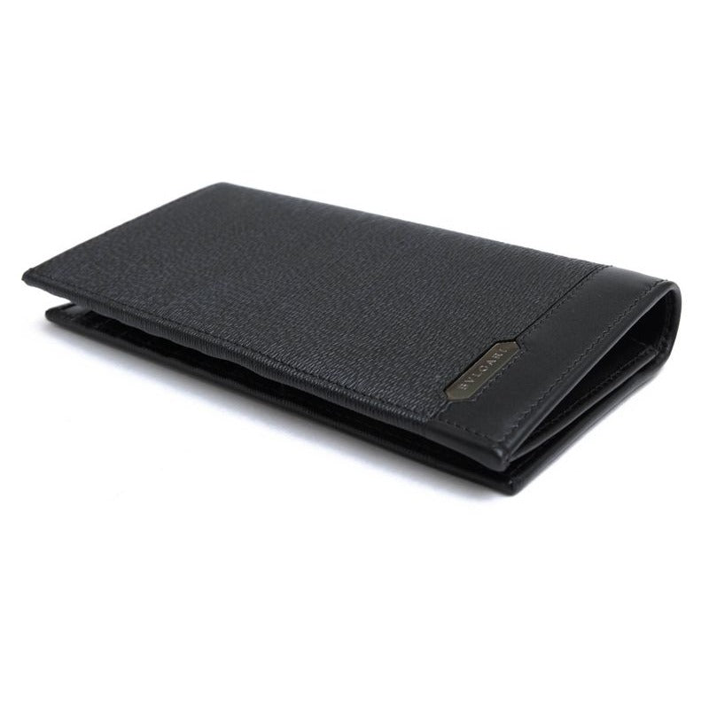 Bvlgari Long Wallets Men Leather Black — view 3