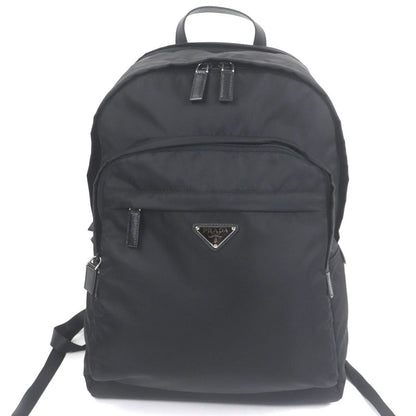 Prada 2vz048 Re-nylon Saffiano Leather Triangle Logo Triangle Plate Backpack