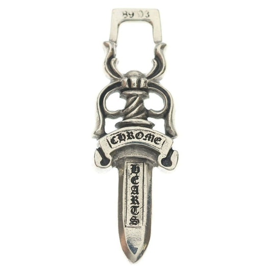 Chrome Hearts 10 Dagger Pendant Top Silver