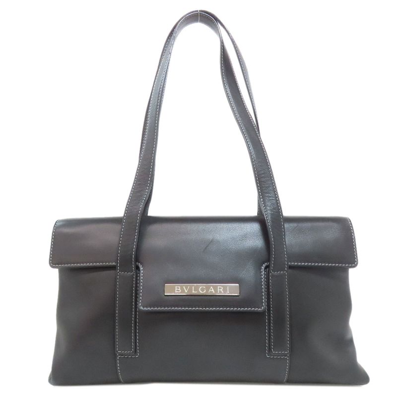 Bvlgari Logo Handbag Calf Women