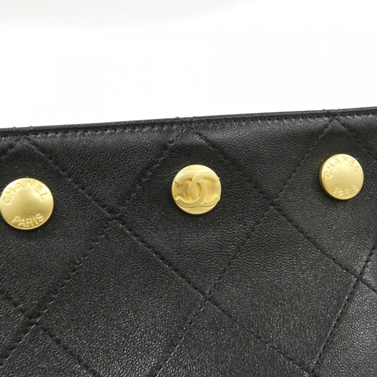 Chanel Shoulder Bag Black Mat — view 5