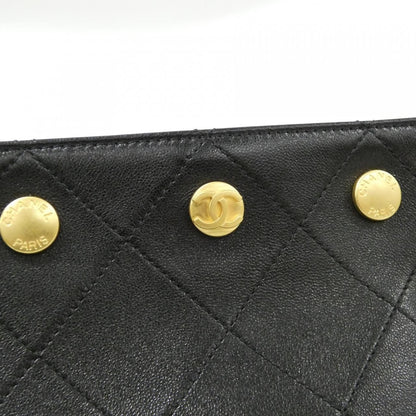 Chanel Shoulder Bag Black Mat — view 5