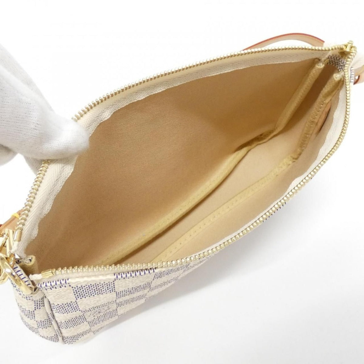 Louis Vuitton Damier Azur Pochette Pouch — view 4