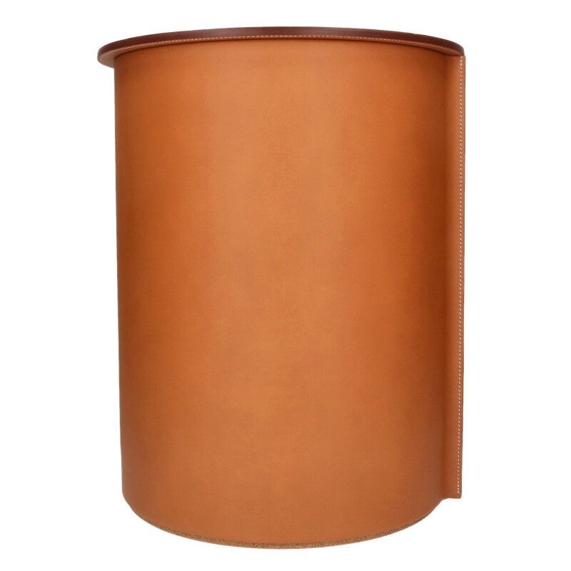 Hermes Equipages D'herms Cork Stool Large Model Leather
