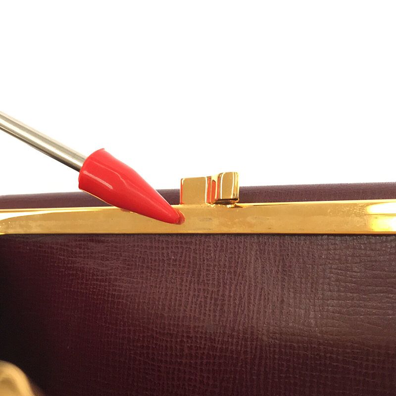 Cartier - Mastline - Foldable Leather Wallet - Foldable - Long Wallet -