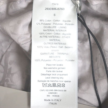 DIOR Homme 293c906j5763 Oblique Cotton Polyester Allover Jacquard Hat With