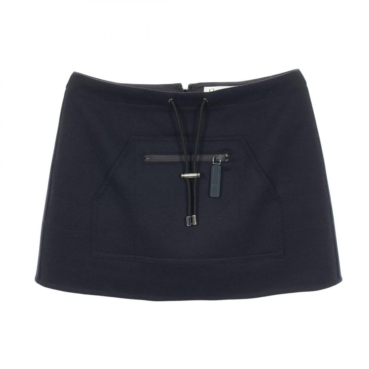 Dior Skirt Wool Navy 34