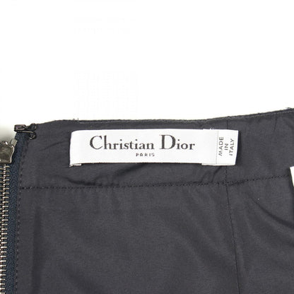Dior Skirt Wool Navy 34 — view 3