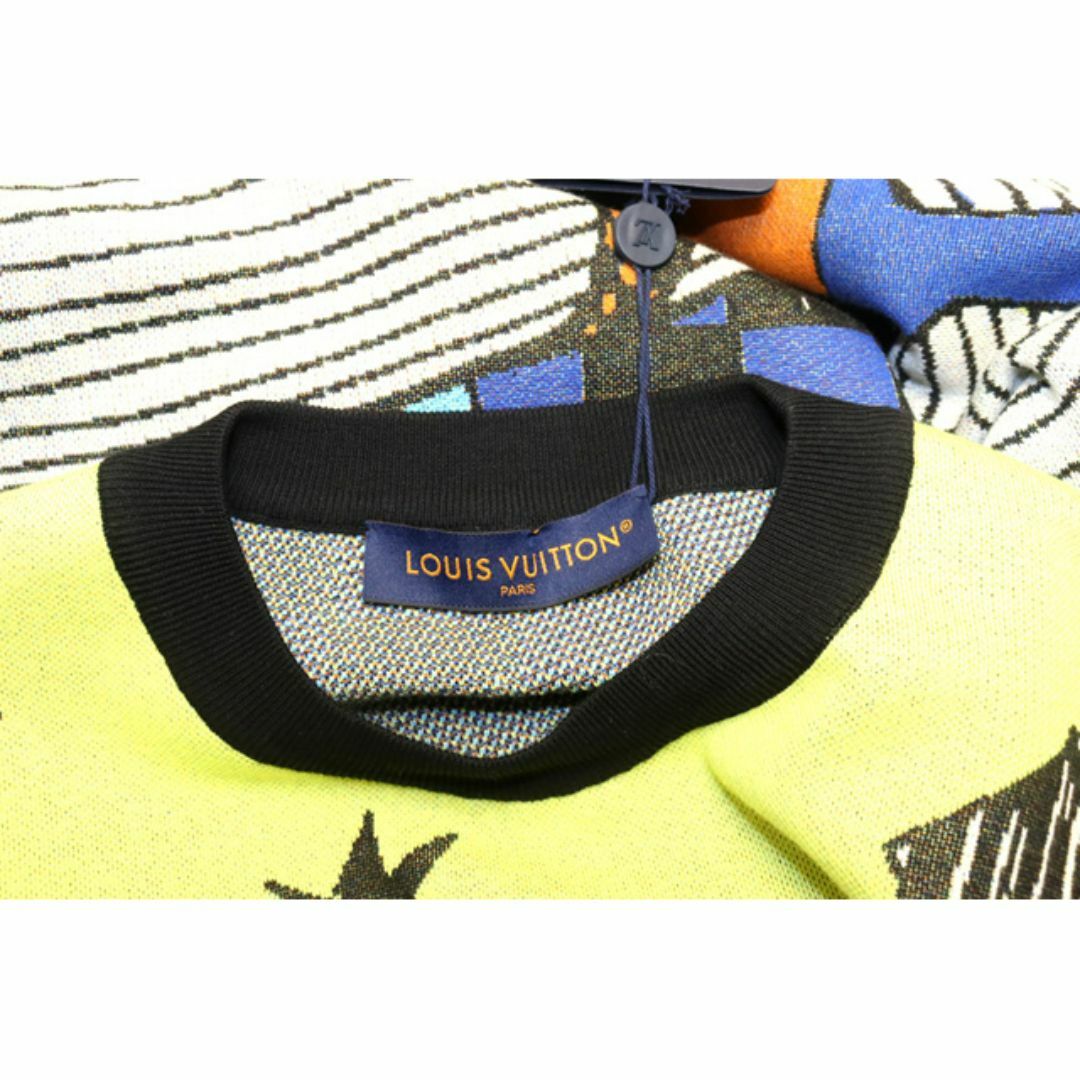 Louis Vuitton Knit Sweater Animal Allover Pattern
