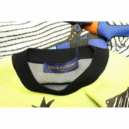 Louis Vuitton Knit Sweater Animal Allover Pattern