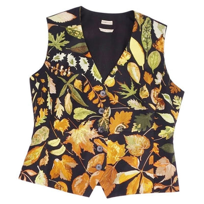 Hermes Vest Margiela Period Gilet All-Over Silk Top