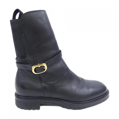 Christian Dior Empreinte Leather Boots Black