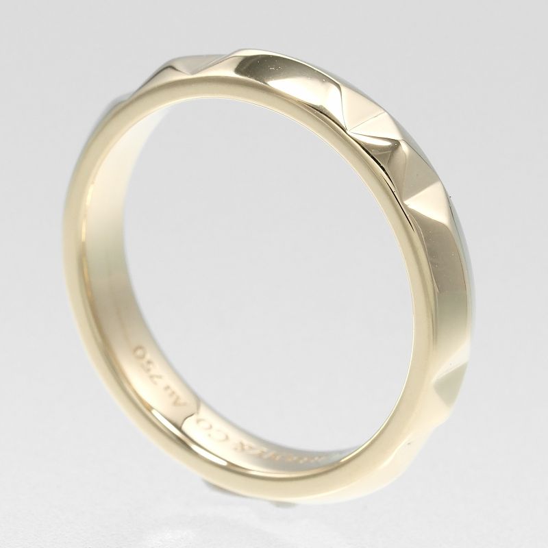 Tiffany & Co True Band 4mm (0.16in) Model 18K Yellow Gold #15 Ladies 5.83g Ring