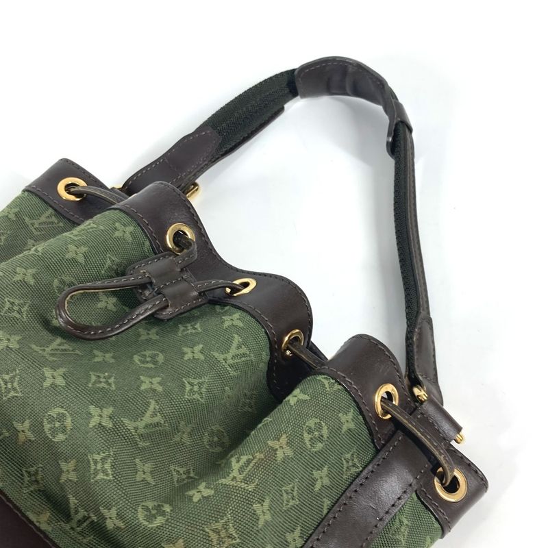Louis Vuitton Shoulder Bag Noely M92688 Monogram Mini Canvas TST Khaki
