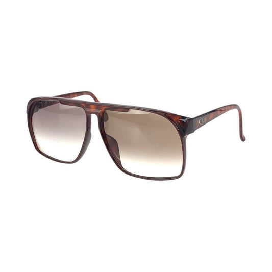 Christian Dior Vintage Brown Gold Silver Hardware Acetate 2152 a 14 Sunglasses