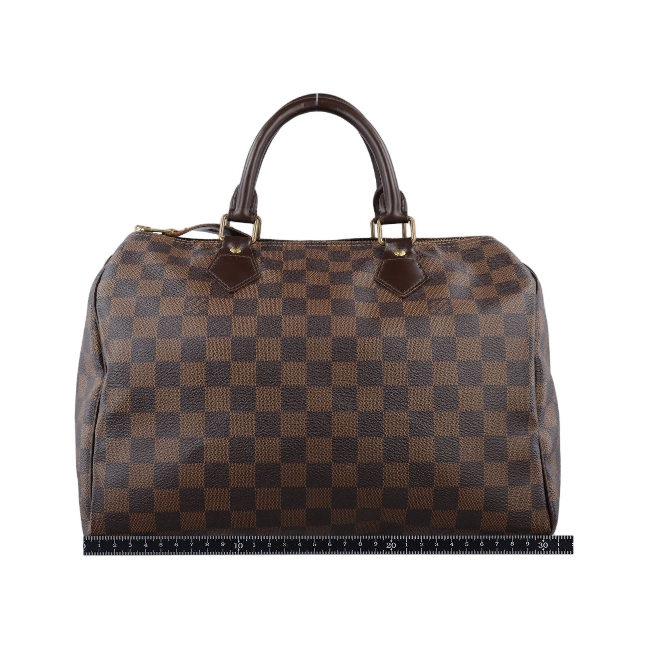 Louis Vuitton Speedy 30 Brown Damier Canvas Handbag — view 2