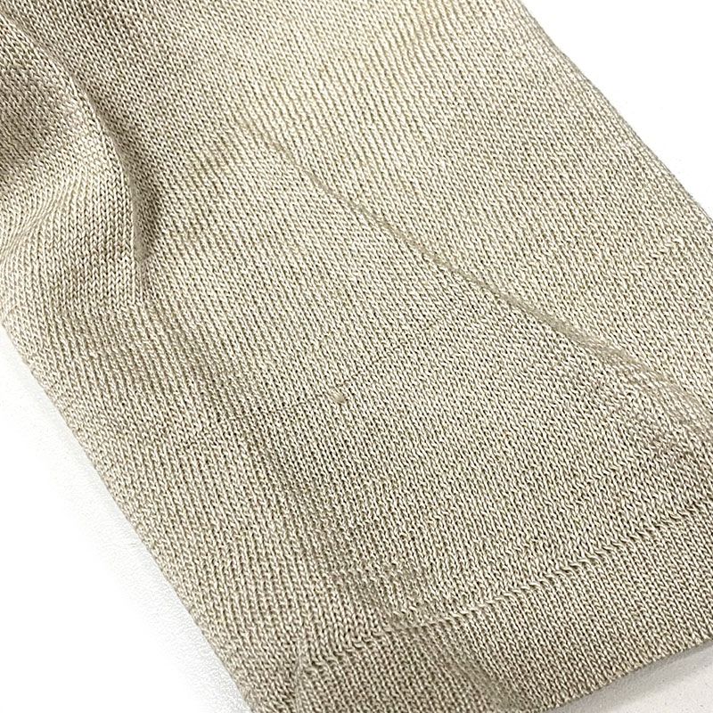 Hermes Silk Sweater Knit S Light Hand Beige