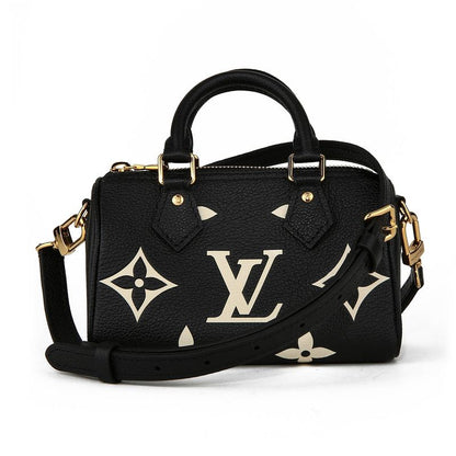 Louis Vuitton Shoulder Bag Nano Speedy Noir Black