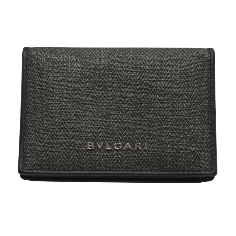 Bvlgari 32588 Weekend Card Case Business Card Holder A25-2645