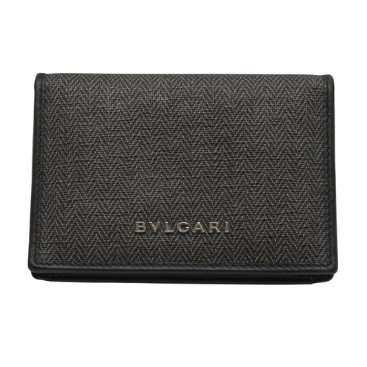 Bvlgari 32588 Weekend Card Case Business Card Holder A25-2645