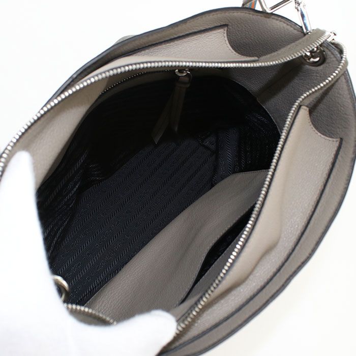 Prada Vittero Phoenix 1be057 Crossbody Shoulder Bag Leather Women