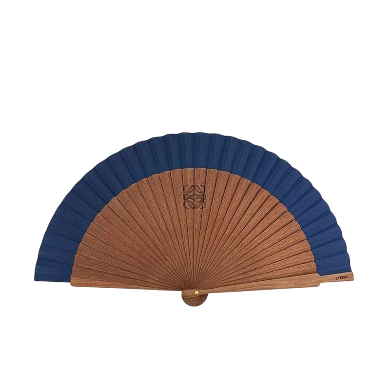 Loewe Fan Brown Navy Anagram 301.001.5257000