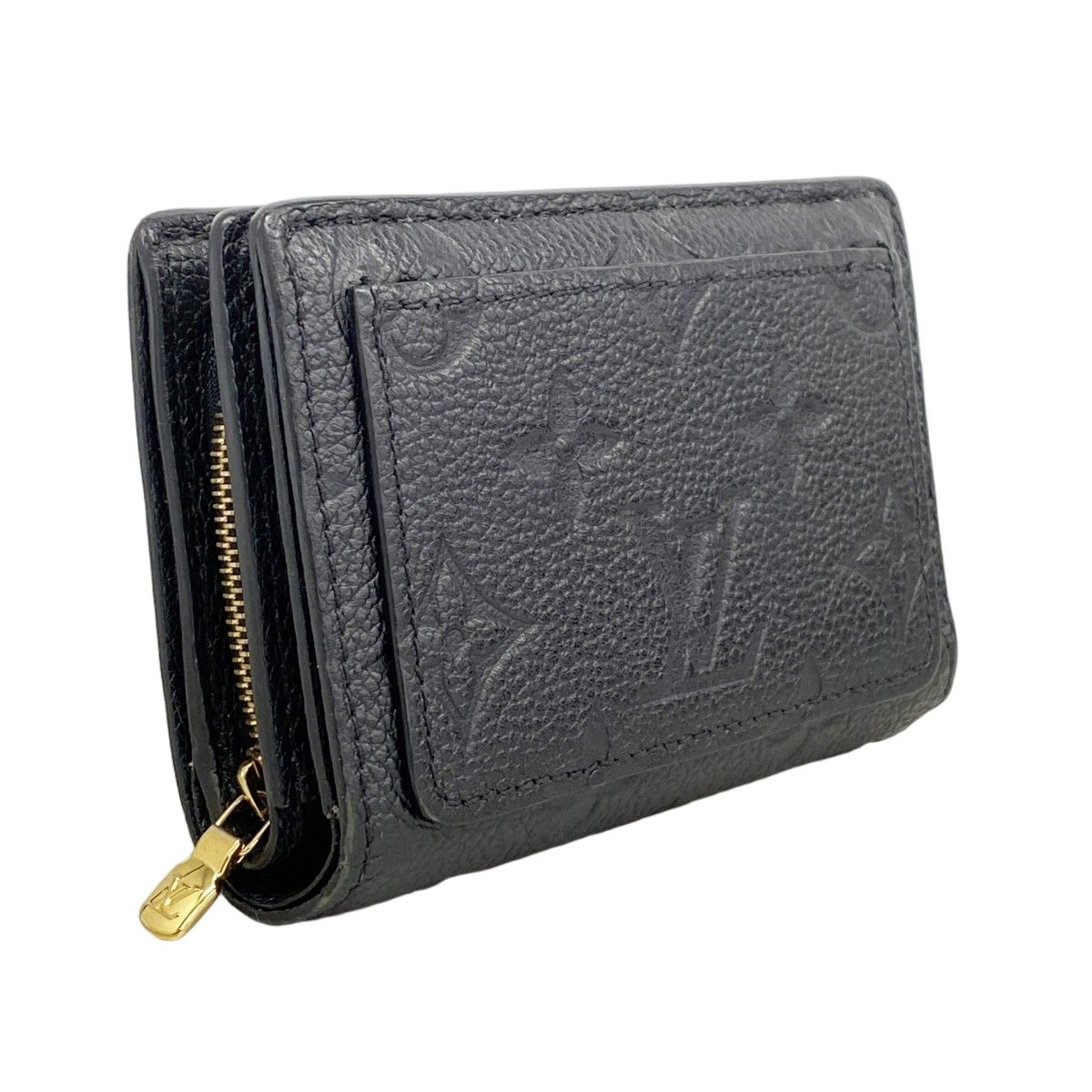 Louis Vuitton Wallet Monogram Empreinte Portefeuille Noir — view 2