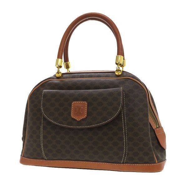 Celine Macadam Clutch Brown