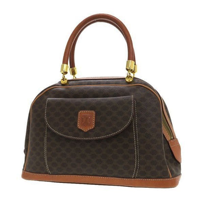 Celine Macadam Clutch Brown