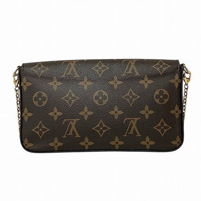 Louis Vuitton Monogram Pochette Felicie M61276 Chain Wallet Bag Shoulder Bag