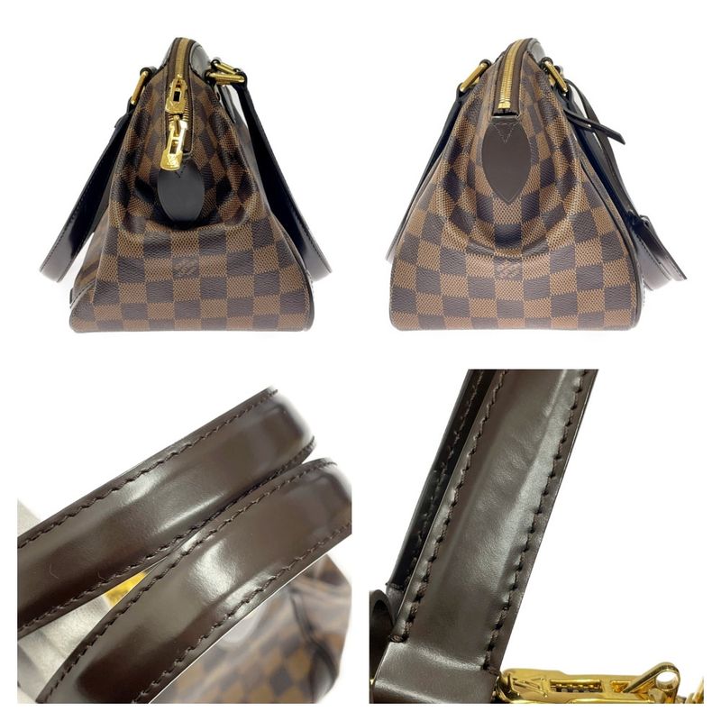 Louis Vuitton N41117 Damier Canvas Verona PM Shoulder Bag Brown 353907 Shoulder