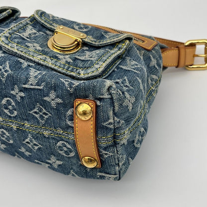 Louis Vuitton Monogram Denim Baggi Shoulder Bag — view 13