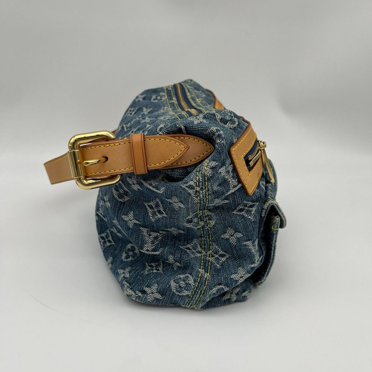 Louis Vuitton Monogram Denim Baggi Shoulder Bag — view 3