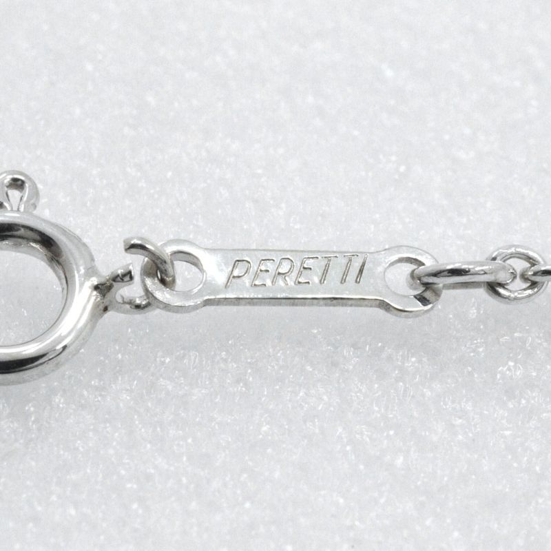 Tiffany & Co Open Heart Elsa Peretti 925 Silver Ladies 4.8g Necklace