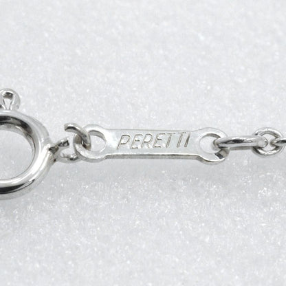 Tiffany & Co Open Heart Elsa Peretti 925 Silver Ladies 4.8g Necklace