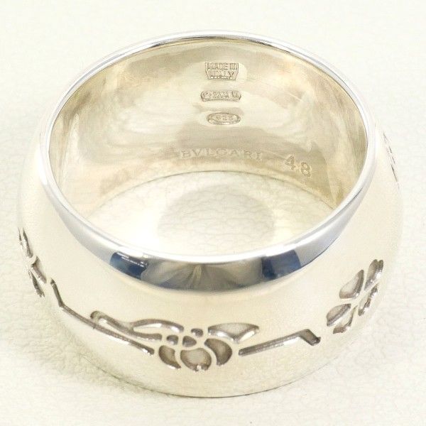 Bulgari Save The Children Silver Ring Size 95 Total Weight Approx 82g