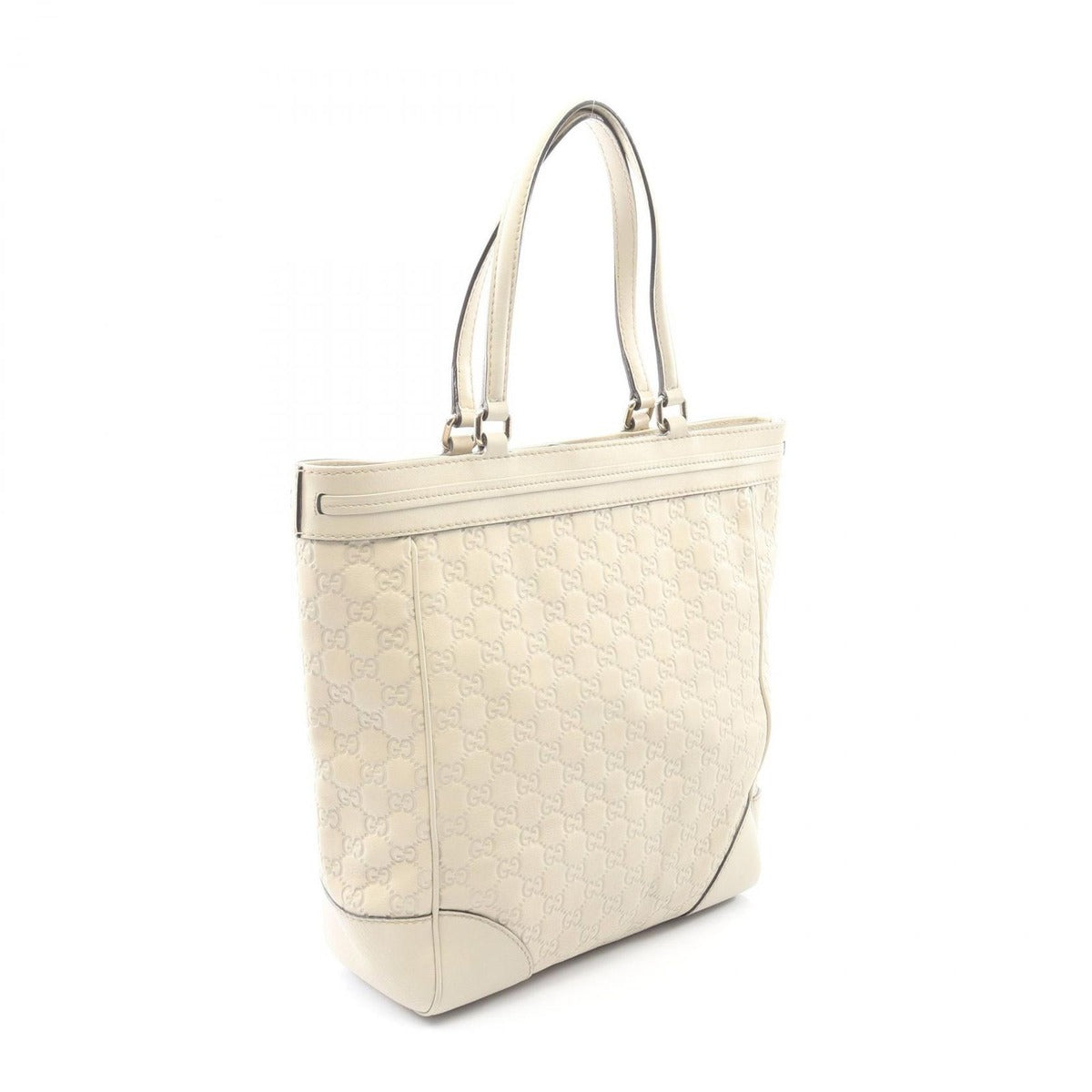 Gucci Tote Mayfair Guccissima Ivory Leather — view 2
