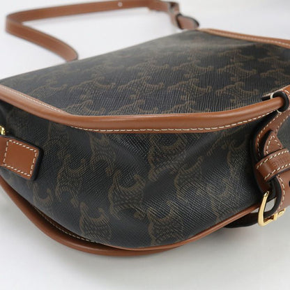 Celine Medium Folco Bag Triomphe Canvas 19150 2BZJ 04LU Crossbody Shoulder Bag