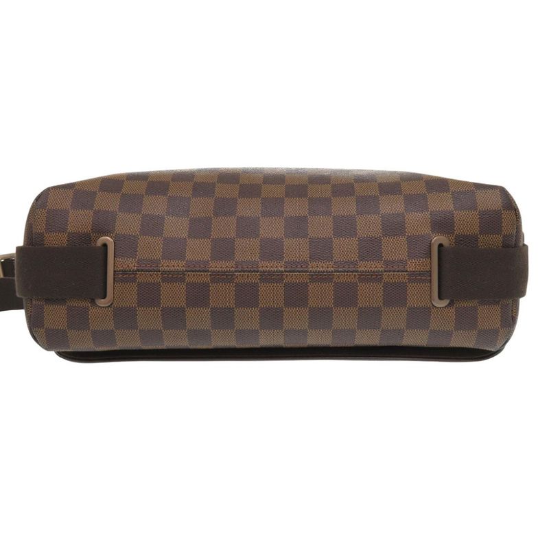 Louis Vuitton Damier Brooklyn MM Messenger Bag N51211 Shoulder Bag LV 1092louis