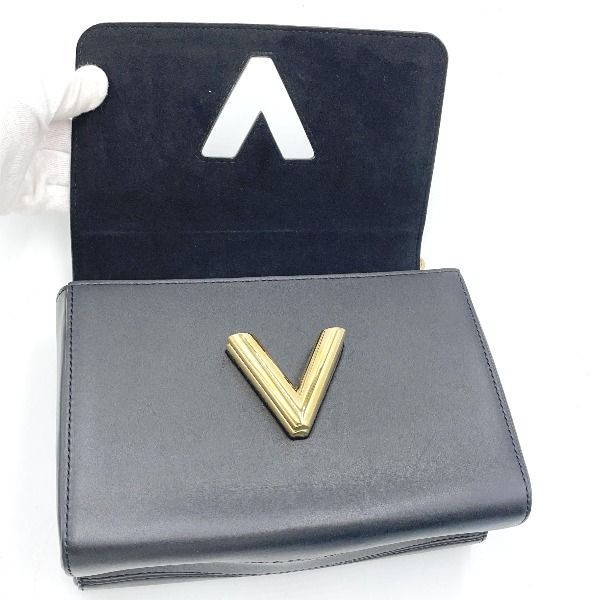 Louis Vuitton M57442 Since 1854 Twist MM Shoulder Bag Louis Vuitton Black