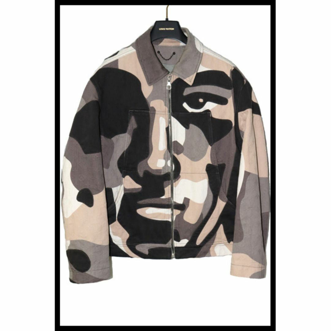 Louis Vuitton Camouflage Denim Jacket