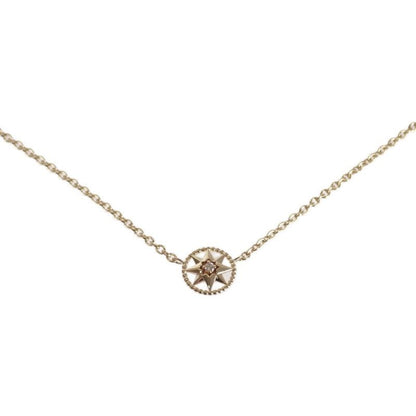 Christian Dior Rose Devan Necklace 18K Yellow