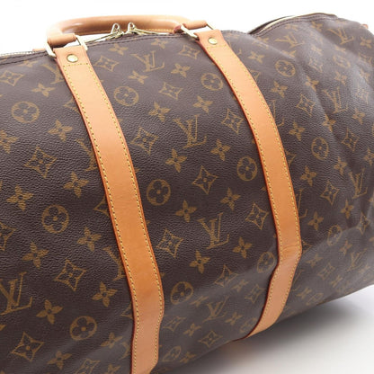 Louis Vuitton Boston Bag Keepall 55 Canvas Leather — view 11